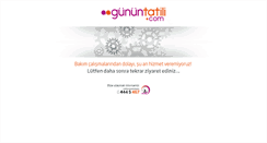 Desktop Screenshot of gununtatili.com